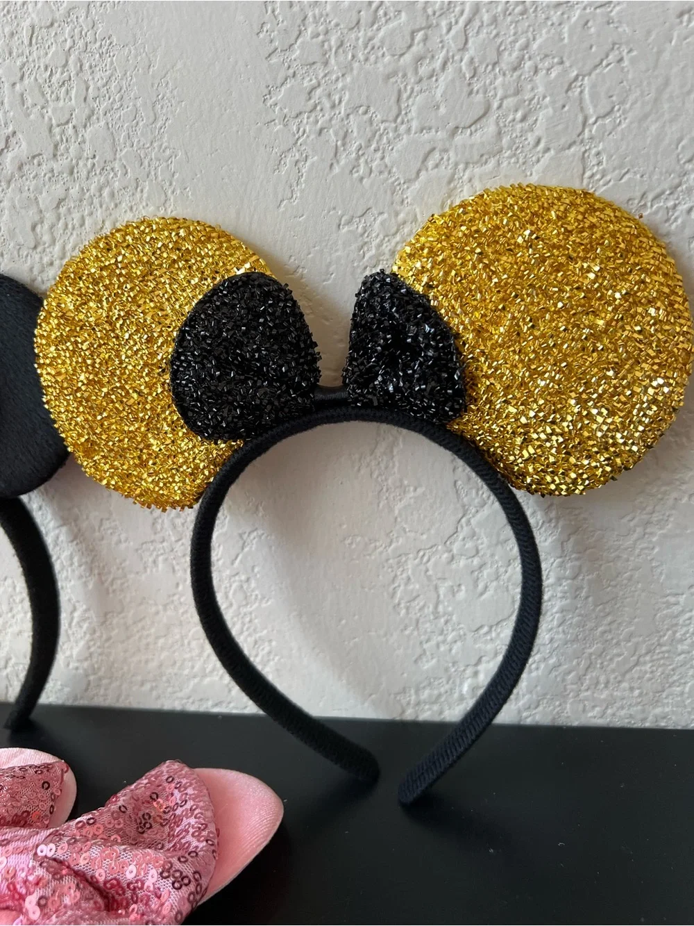 Disney Minnie Mouse Ears Headband & Scrunchie Bundle for Kids - Set of 3